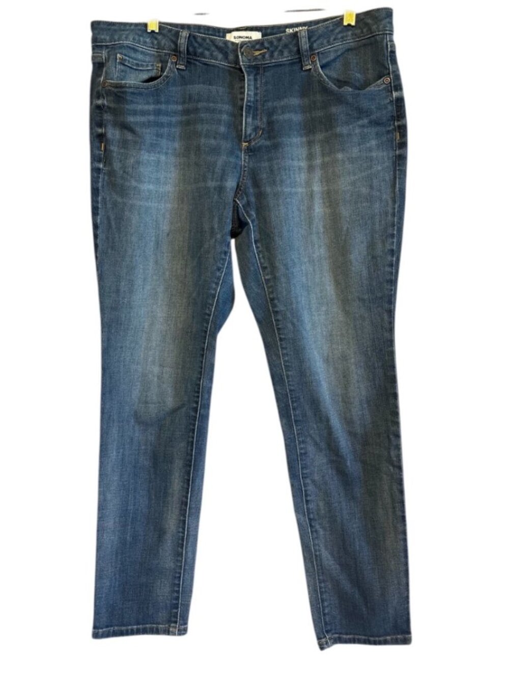 Sonoma Goods For Life Denim Casual Skinny Jeans Plus Size 14